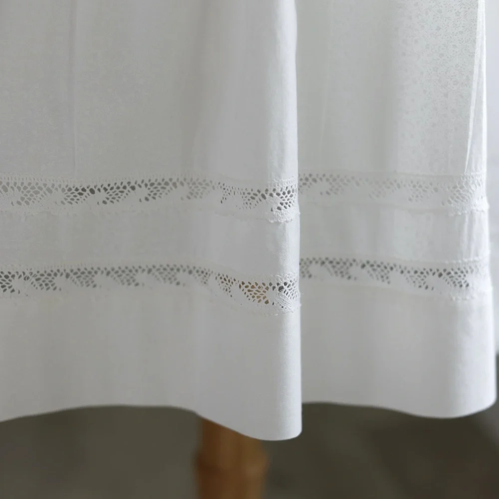 Strasburg Dress NWOT Ivory/White Cotton Lace size 10 Vacation Beach Portrait